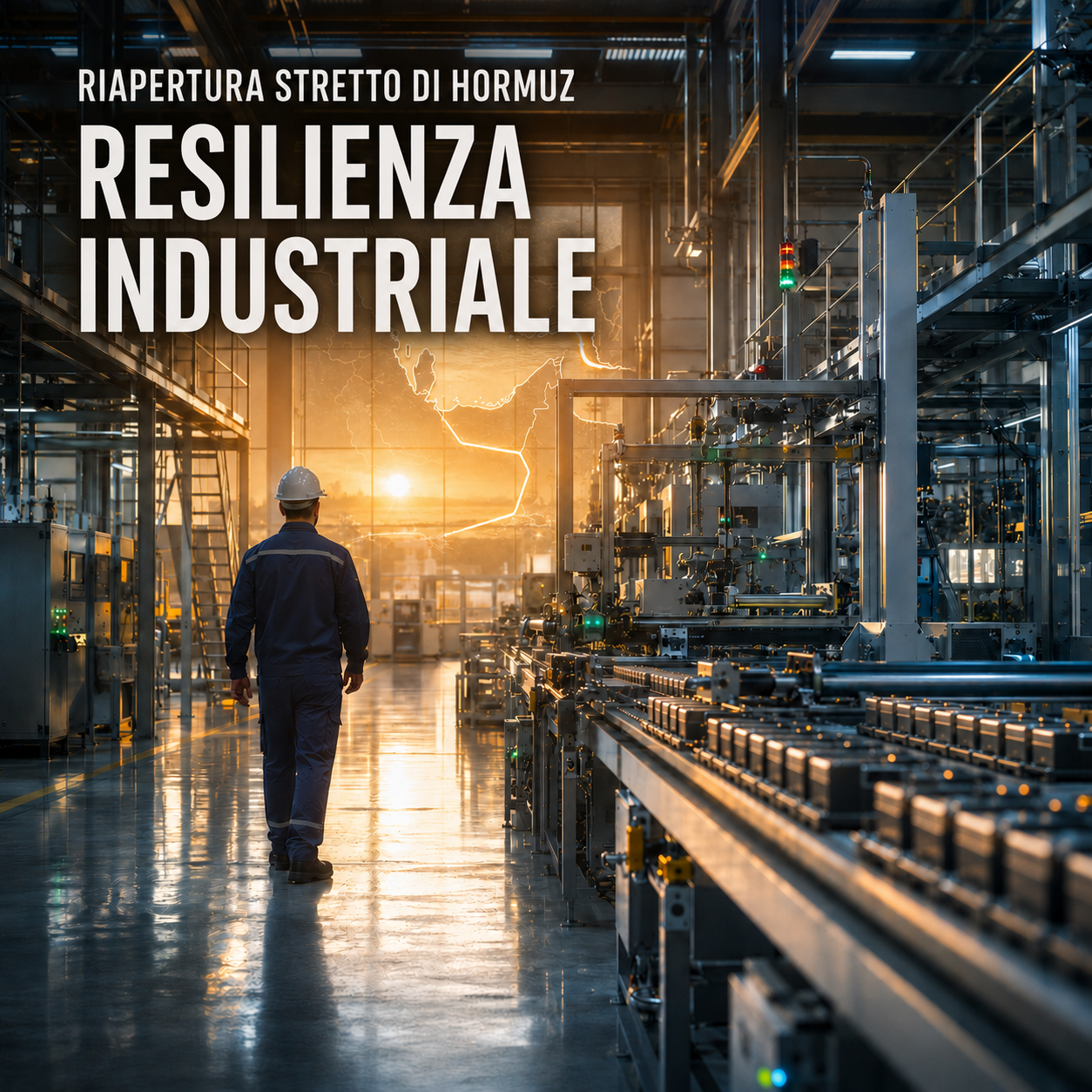 Hormuz ripartenza e resilienza industriale