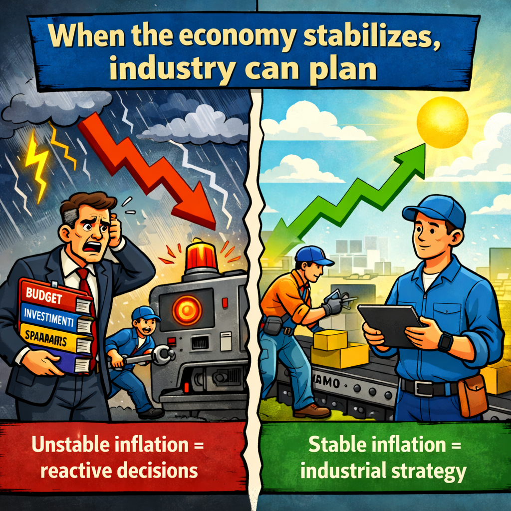 Inflation and 2026 Maintenance Strategies for Production Continuity