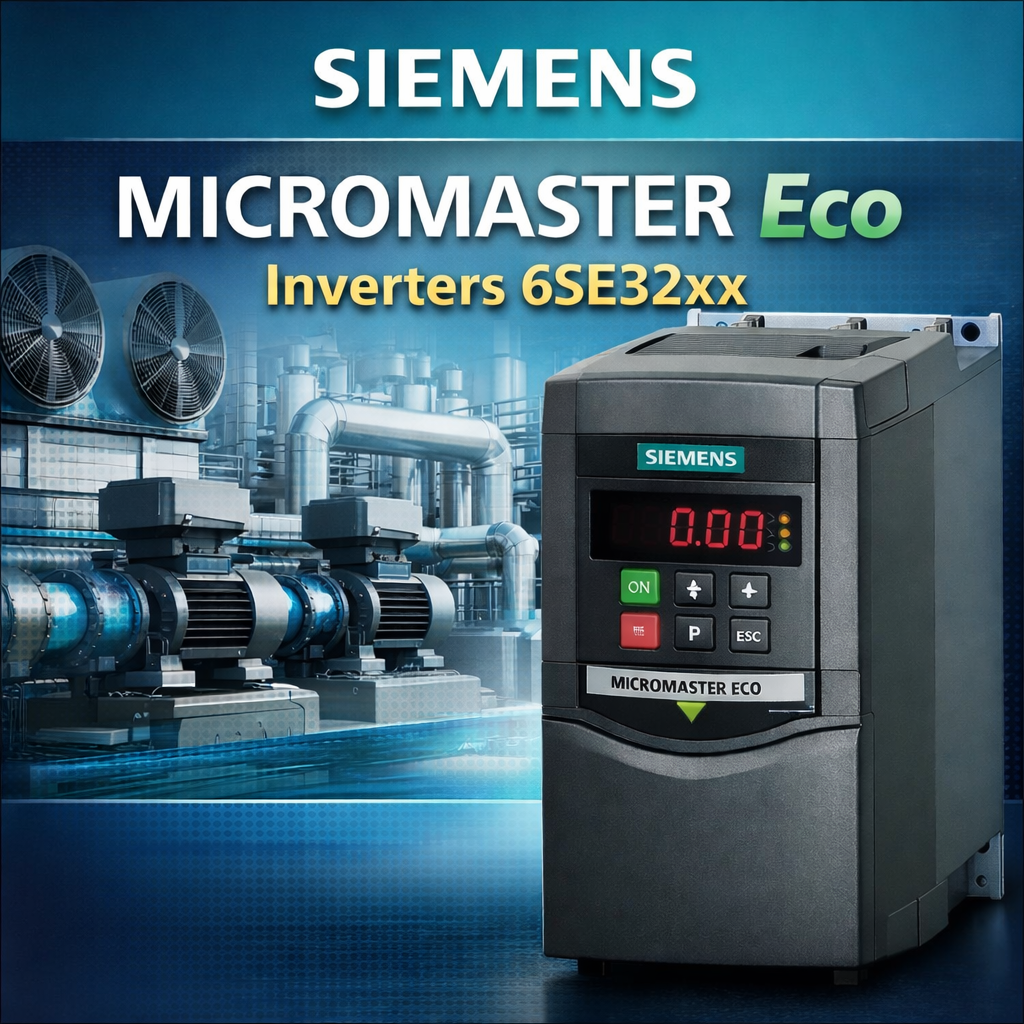 Siemens MICROMASTER inverter Eco 6SE32xx