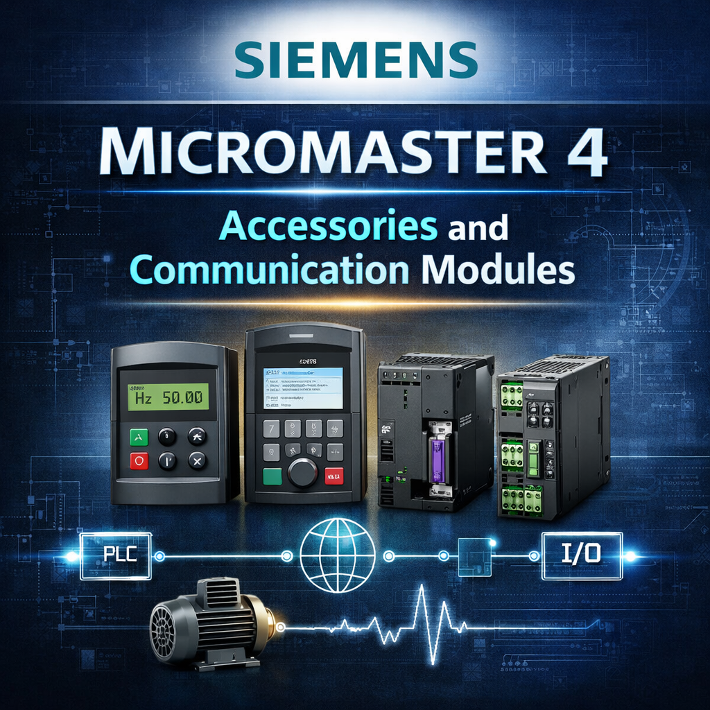 Siemens MICROMASTER 4 accessori e moduli comunicazione