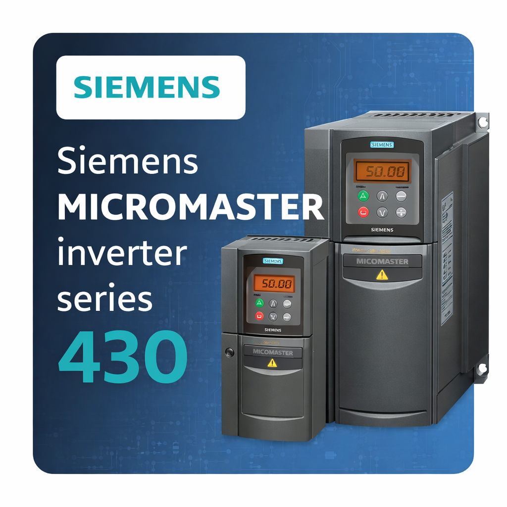 Siemens MICROMASTER inverter serie 430