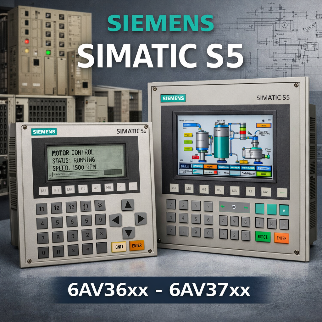 Siemens SIMATIC S5 HMI Legacy – Produktcode-Präfixe 6AV36xx und 6AV37xx