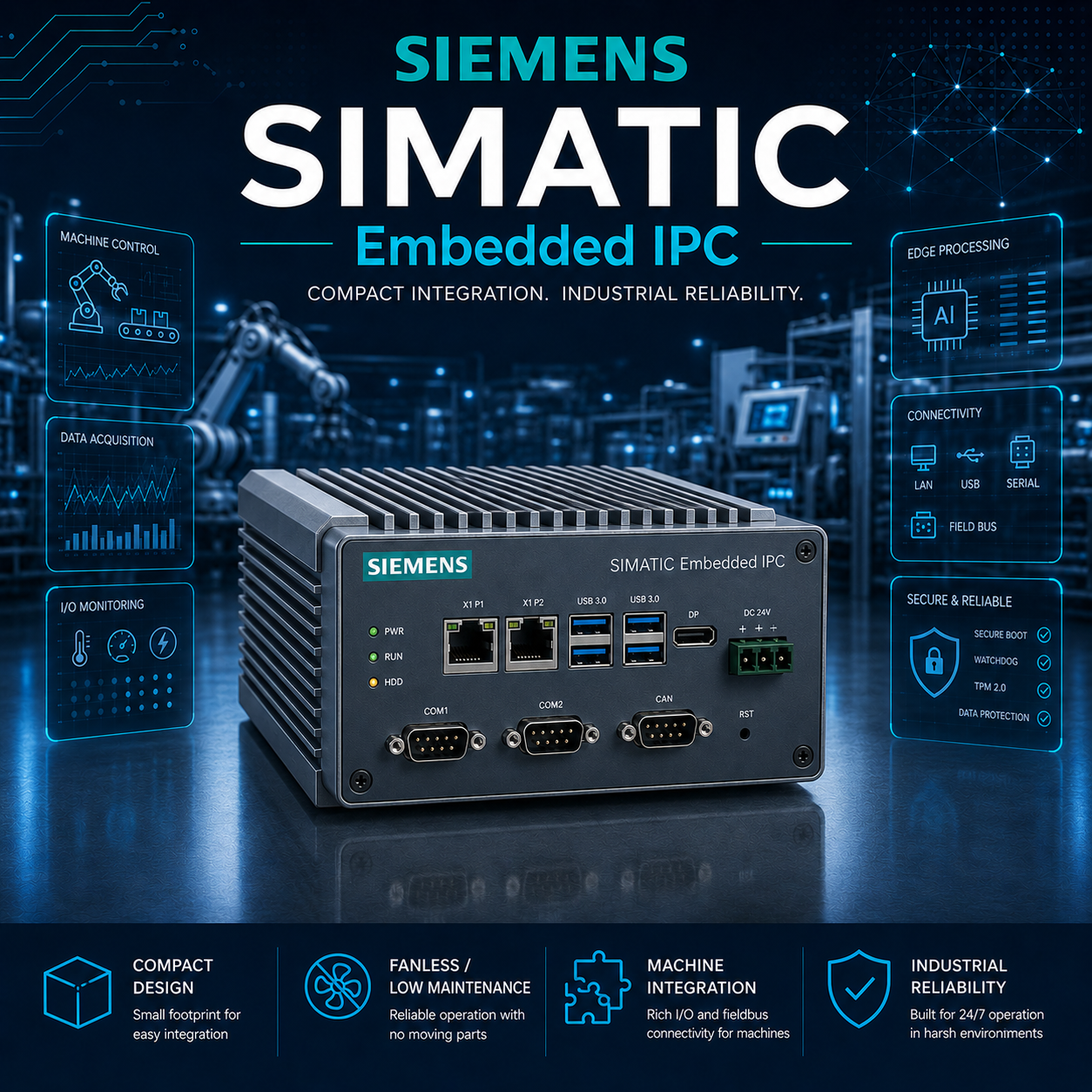 Siemens SIMATIC EMBEDDED IPC
