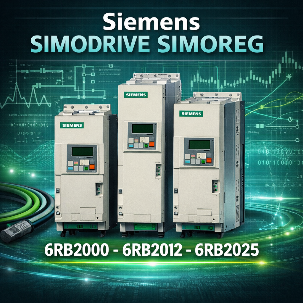 Siemens Simodrive alimentatori e ponti raddrizzatori AC DC 6RB2000 6RB2012 6RB2025