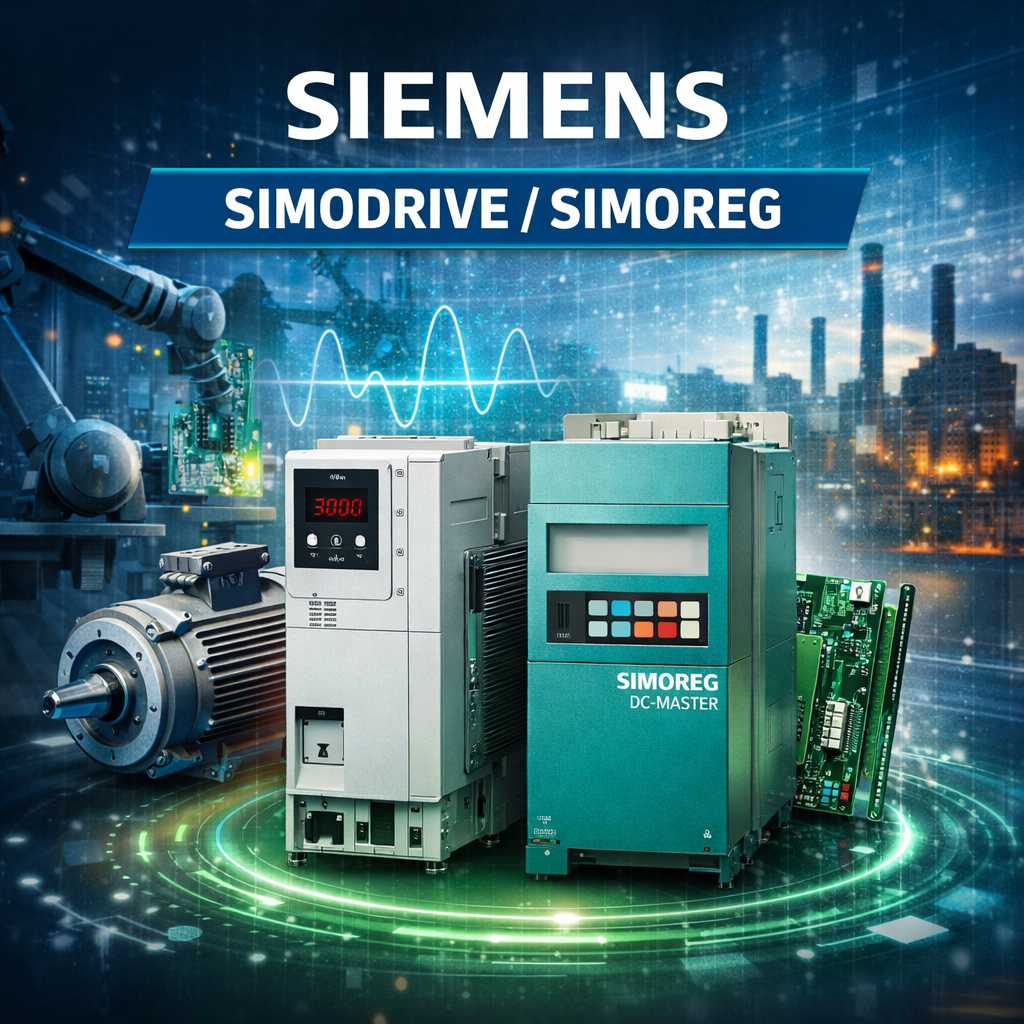 Services E-Repair pour la gamme Siemens SIMODRIVE SIMOREG