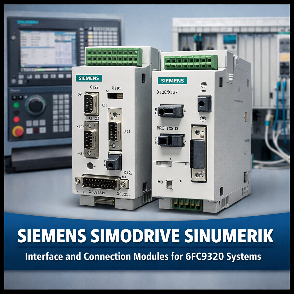 Siemens Simodrive Sinumerik  Moduli di interfaccia e collegamento per sistemi 6FC9320