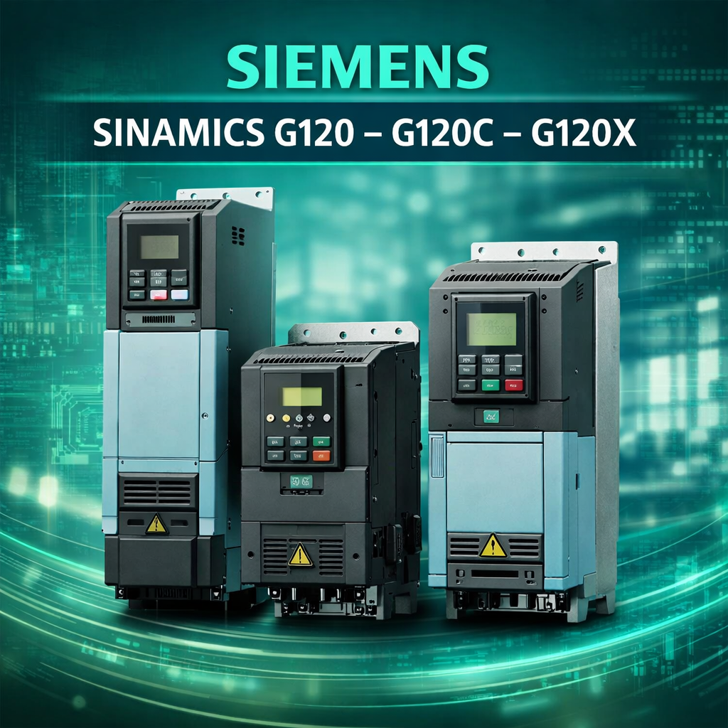 Siemens SINAMICS G120 – G120C – G120X Inverter Inverter for standard and high-load applications