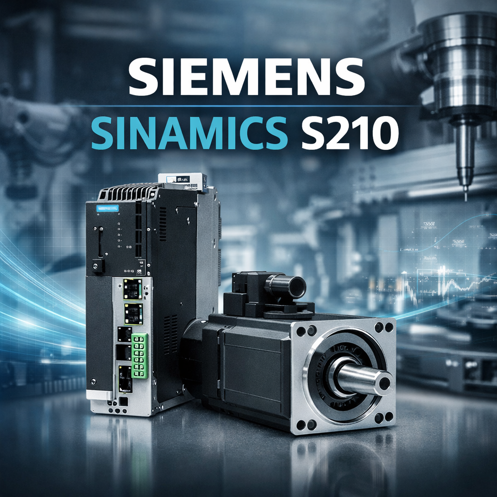Siemens SINAMICS S210 – Compact Motion Control Servo Drives