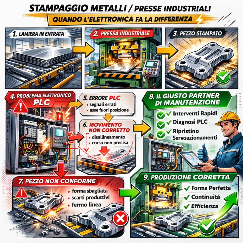 Focus Stampaggio metalli e manutenzione industriale